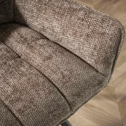 WoonStijl Armstoel raster draaibaar Rich Taupe Online
