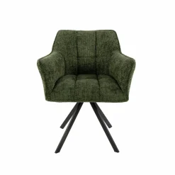 WoonStijl Armstoel raster draaibaar Hoven Groen Outlet
