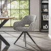 WoonStijl Armstoel Spring draaibaar eagle staalgrijs Discount