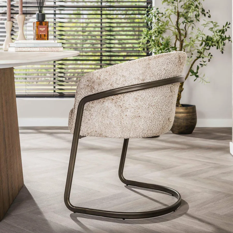 WoonStijl Armstoel Sway Allure Zand Outlet
