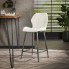 WoonStijl Barstoel boucle lendesteun wit Outlet