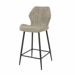 WoonStijl Barstoel boucle lendesteun zand Hot