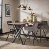 WoonStijl Barstoel Raster draaibaar antraciet velvet New