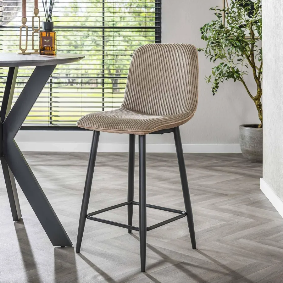 WoonStijl Barstoel Rib Rock zand Sale