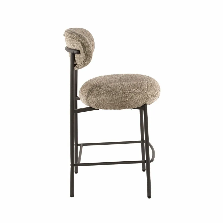 WoonStijl Barstoel Round Cargo zand New