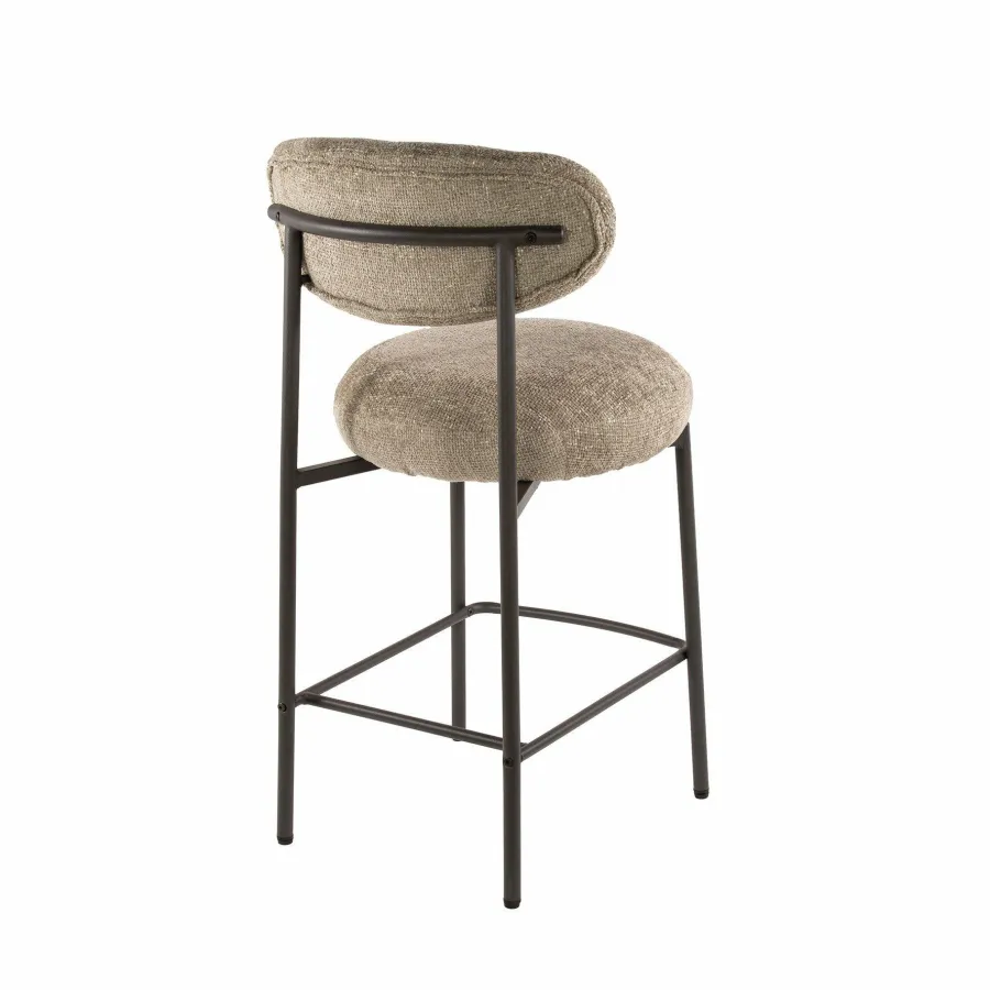 WoonStijl Barstoel Round Cargo zand New