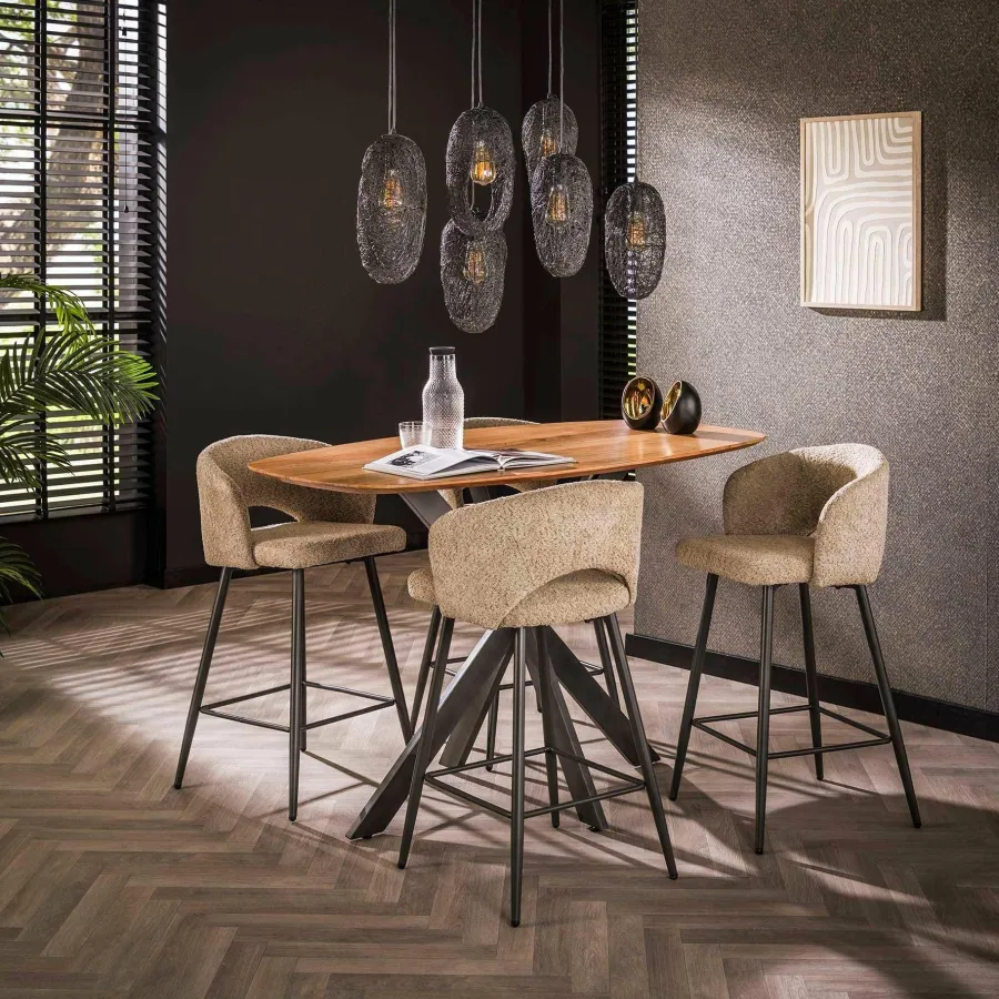 WoonStijl Bartafel Arhus solid 140 cm Discount