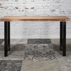 WoonStijl Bartafel boomstam 150 bladdikte 60 mm / Massief acacia naturel