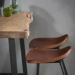WoonStijl Bartafel live edge 2+3 dik / massief Acacia naturel Best
