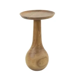 WoonStijl Bijzettafel Acacia massieve voet druppel Hot