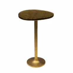WoonStijl Bijzettafel L Eclipse goud antiek finish New