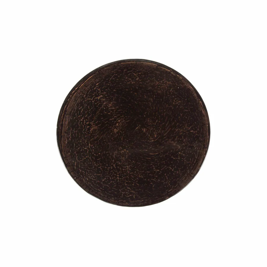 WoonStijl Bijzettafel S druppel Eclipse koper antiek finish Outlet