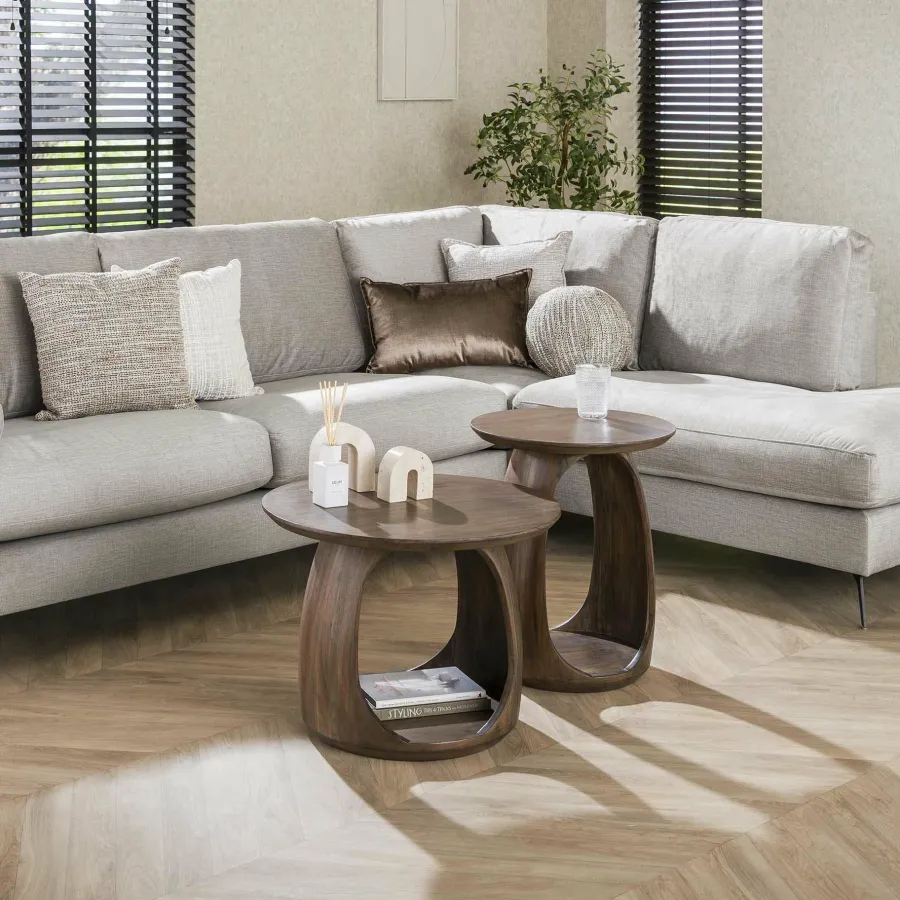 WoonStijl Bijzettafel S Flow Solid Outlet
