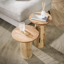 WoonStijl Bijzettafel XL River Solid Hot