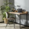 WoonStijl Bureau 110x60 live edge Clearance