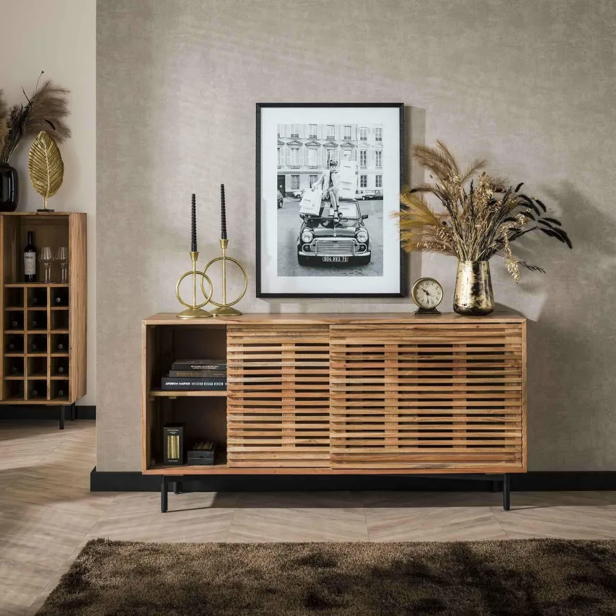 WoonStijl Dressoir 2 deuren slide 150 cm Clearance