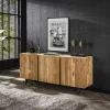 WoonStijl Dressoir 3 deuren block acacia Online