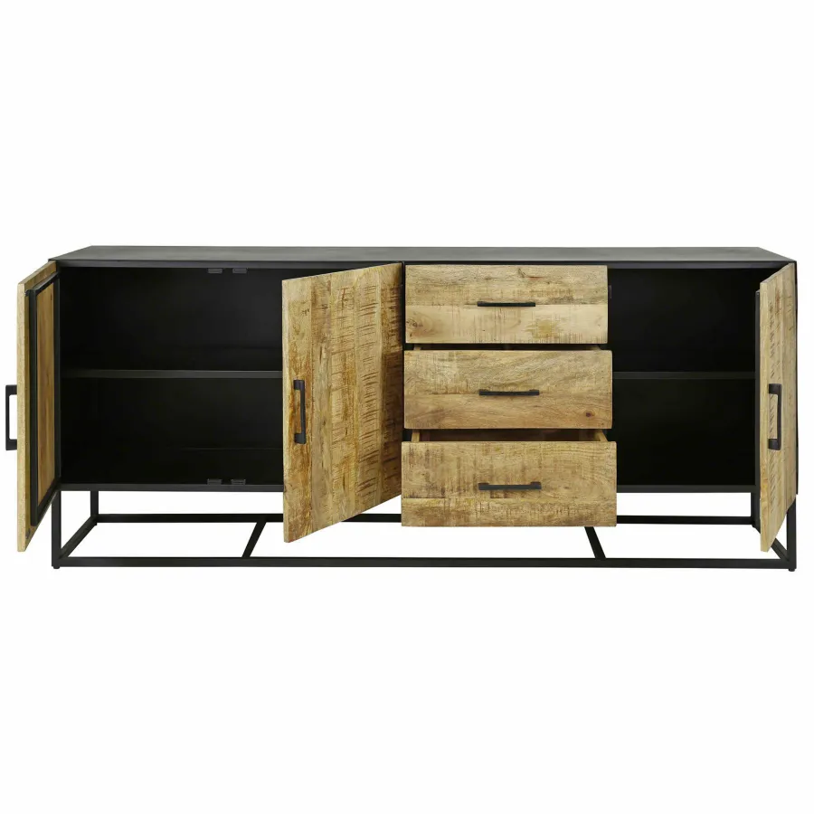 WoonStijl Dressoir Mango Metal Wood Clearance