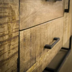WoonStijl Dressoir Mango Metal Wood Clearance