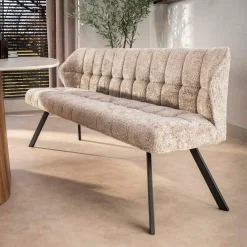 WoonStijl Eetkamerbank Raster 180 cm Alura zand New