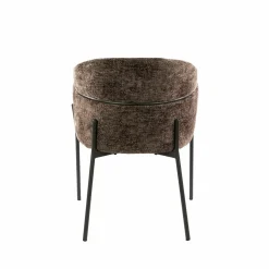 WoonStijl Eetkamerstoel ronde rug Curva Hoven Taupe Clearance