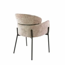 WoonStijl Eetkamerstoel ronde rug Curva Hoven Zand New