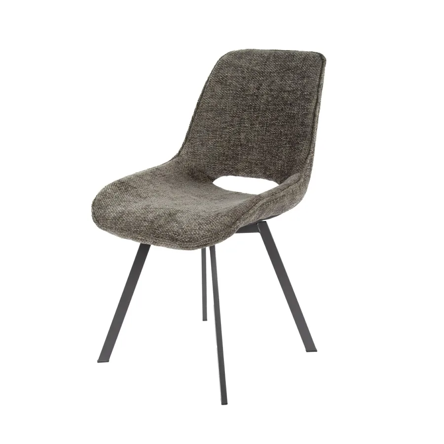 WoonStijl Eetkamerstoel Swivel - Rich taupe