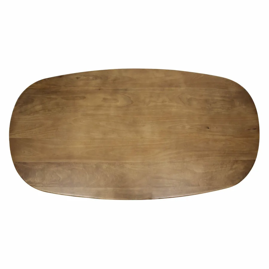WoonStijl Eetkamertafel 215 Cliff ovale buis mango Online