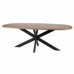 WoonStijl Eetkamertafel 215 Cliff ovale buis mango Online