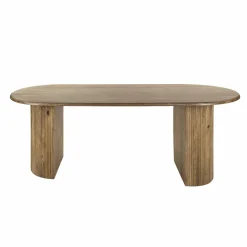 WoonStijl Eetkamertafel 215 cm wave Discount