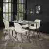 WoonStijl Eetkamertafel 140 Ceramic natural lichtgrijs