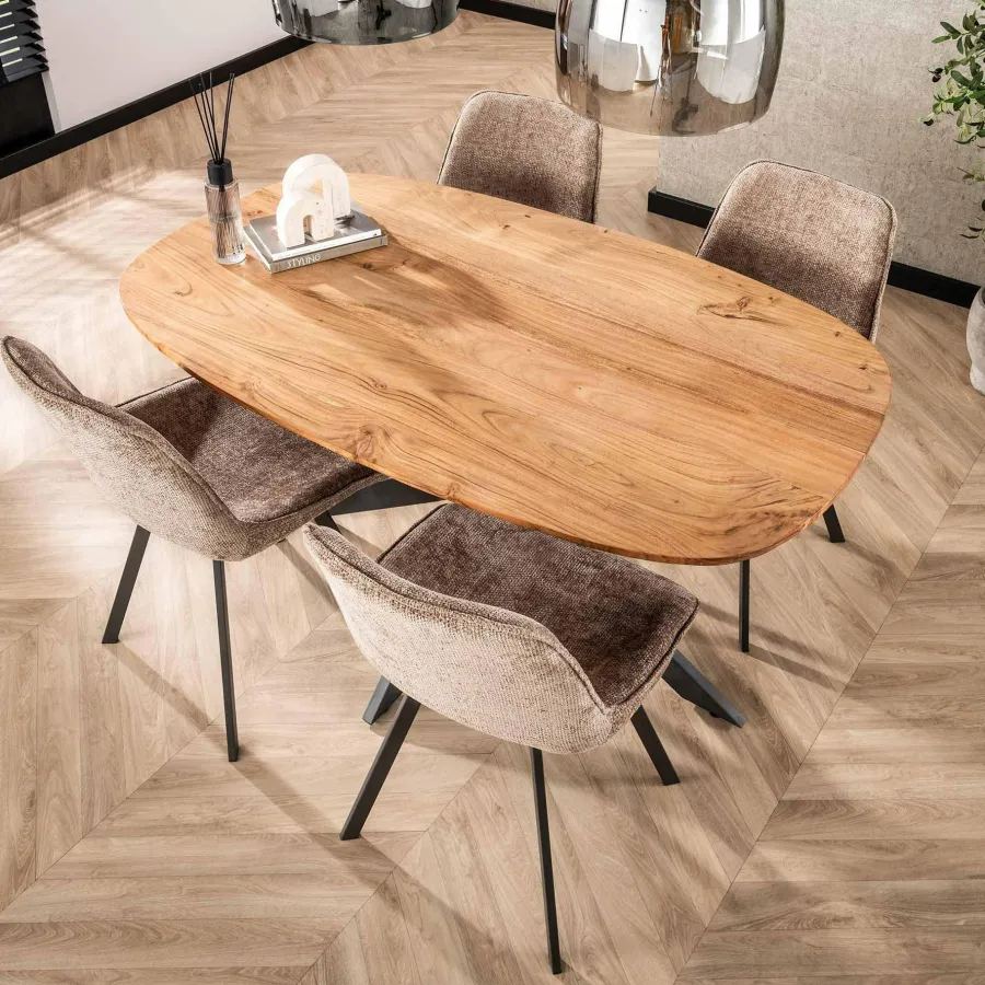 WoonStijl Eetkamertafel 150 Arhus solid Outlet