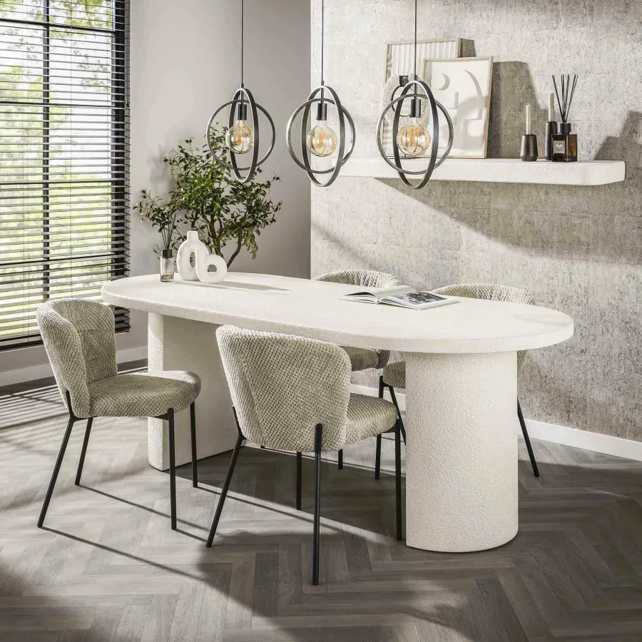 WoonStijl Eetkamertafel arch stone 215x90cm Online