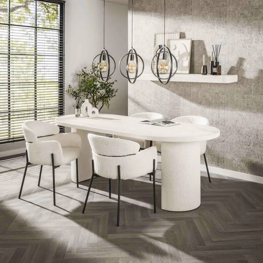 WoonStijl Eetkamertafel arch stone 215x90cm Online
