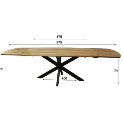 WoonStijl Eetkamertafel Extend acacia 175 / 275 cm Sale