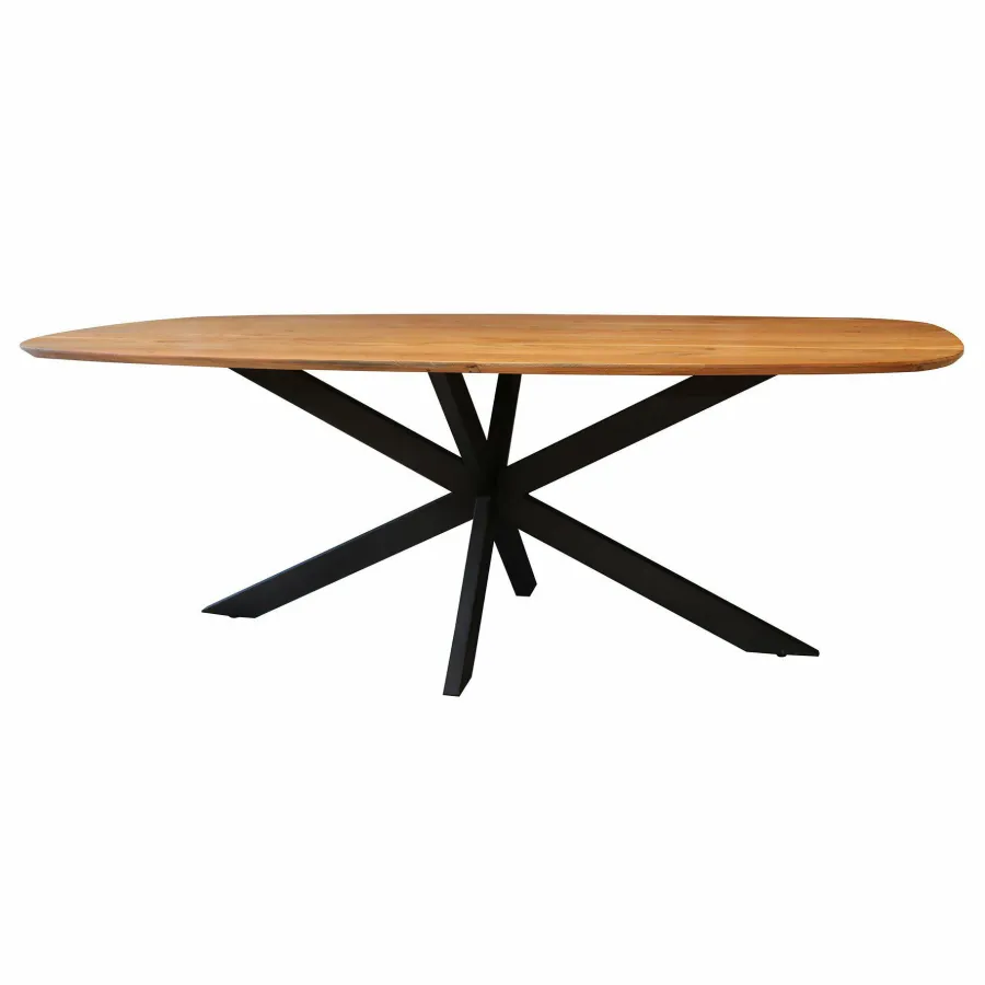 WoonStijl Eettafel Arhus solid acacia 215 cm Clearance