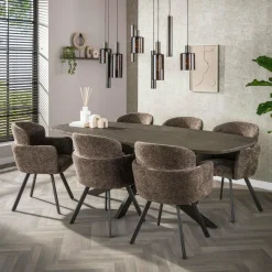 WoonStijl Eettafel Bronvik deens ovaal 215 cm Online