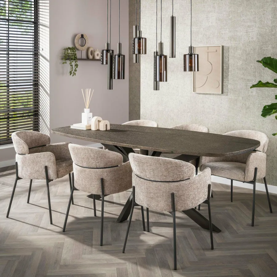 WoonStijl Eettafel Bronvik deens ovaal 215 cm Online