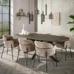 WoonStijl Eettafel Bronvik deens ovaal 215 cm Online