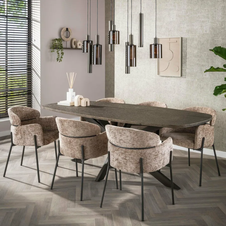 WoonStijl Eettafel Bronvik deens ovaal 215 cm Online