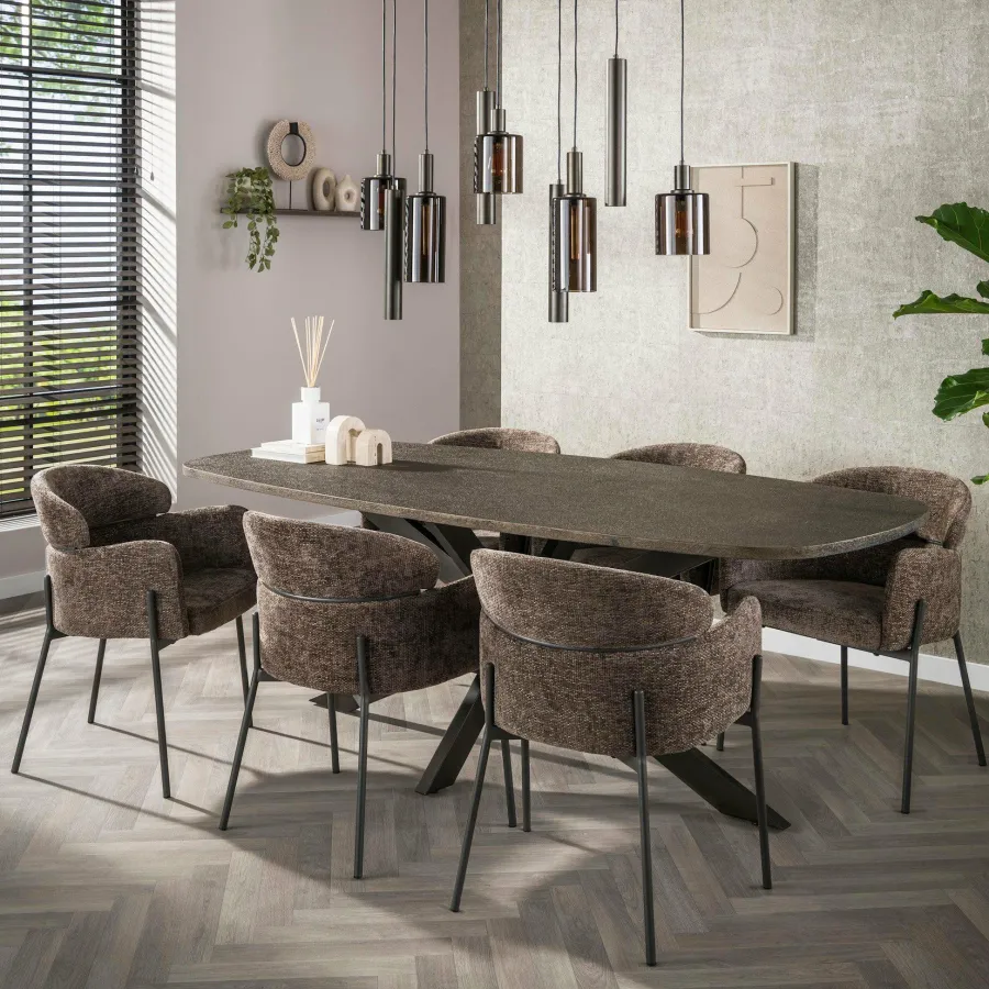 WoonStijl Eettafel Bronvik deens ovaal 215 cm Online
