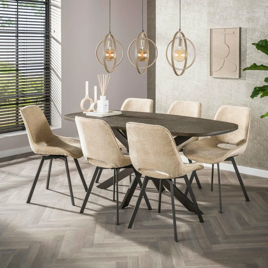 WoonStijl Eettafel Bronvik deens ovaal 180 cm Online