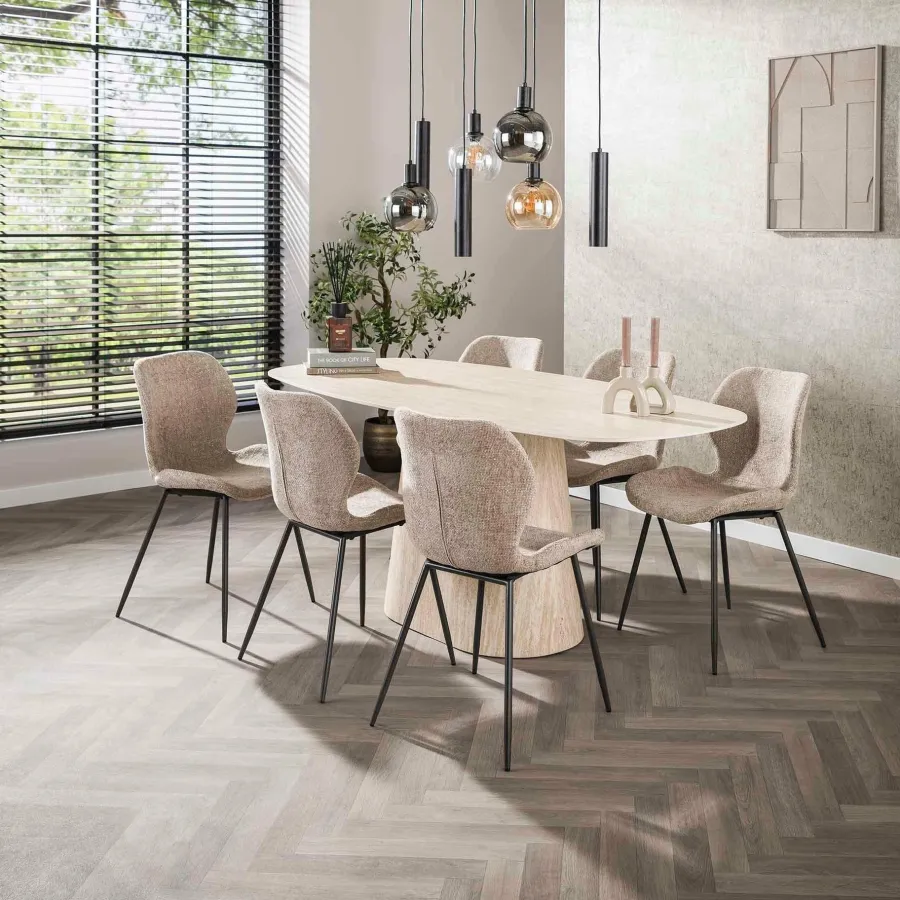 WoonStijl Eettafel Centro 180 New