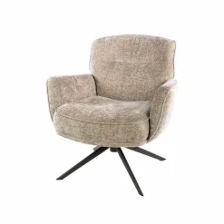 WoonStijl Fauteuil Forza draaibaar Hoven zand Discount