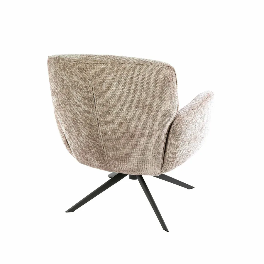 WoonStijl Fauteuil Forza draaibaar Hoven zand Discount