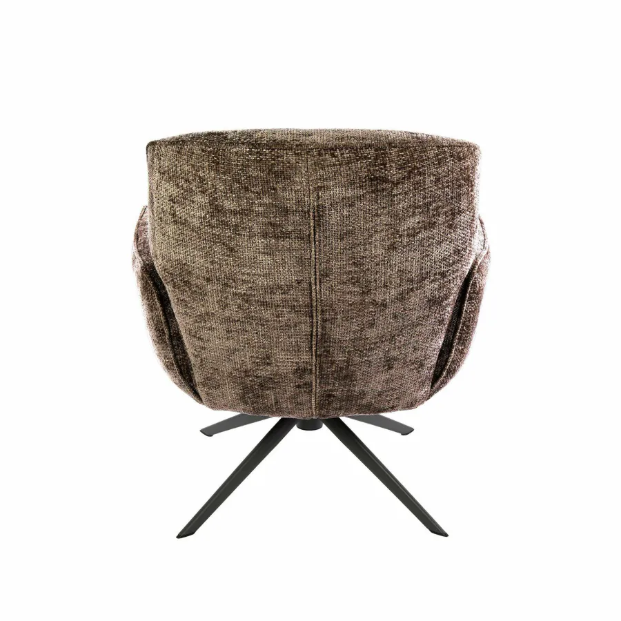 WoonStijl Fauteuil Forza draaibaar Hoven champagne