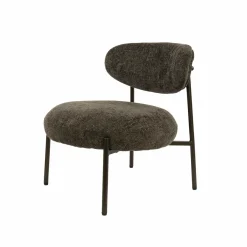 WoonStijl Fauteuil Round - Tissee cargo bruin Outlet