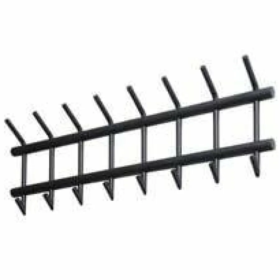 WoonStijl Garderobe 8 haaks breed ronde buis New