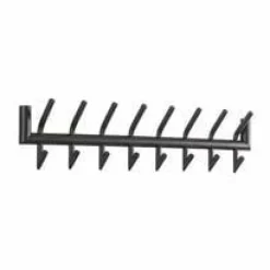WoonStijl Garderobe 2x8 haaks ronde buis