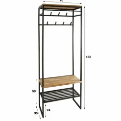 WoonStijl Garderobemeubel roede edge Outlet